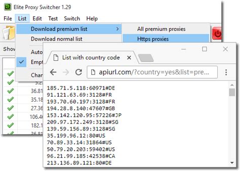 Hide your IP from websites visited. . Index of proxy list